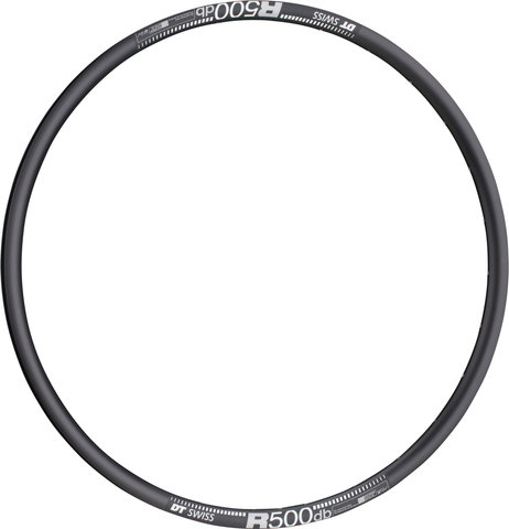 DT Swiss R 500 DB Disc Road Felge - schwarz/28/28"
