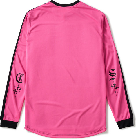Loose Riders C/S 2 Tone Long Sleeve Jersey - pink/M