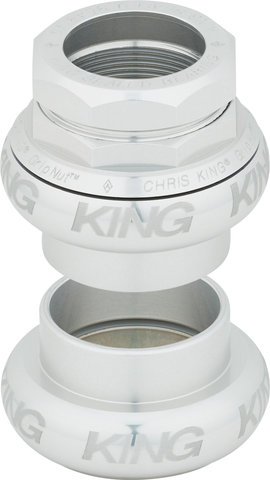 Chris King GripNut Sotto Voce EC30/25,4 - EC30/26 Gewindesteuersatz - silver/1"/EC30/25,4 - EC30/26