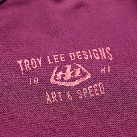 Troy Lee Designs Ruckus Ride Lockdown L/S Jersey - sangria | M