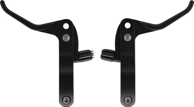 PAUL Cross Lever Inline Brake Lever Set - black/set (front + rear) / 31.8 mm