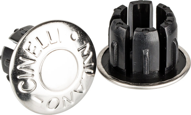 Cinelli Milano Bar Ends - silver