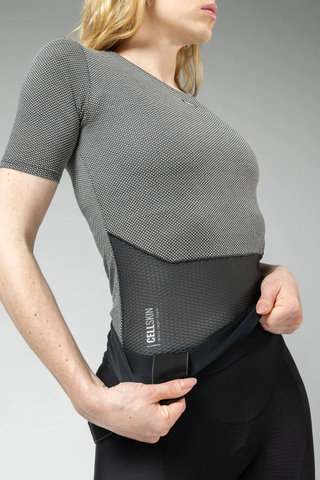 GOBIK Cell Skin S/S Women's Undershirt - greyblack/M