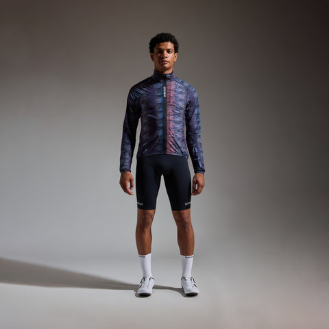 GORE Wear Spinshift Pixel Windbreaker Wind Vest - strave orbit blue-multicolor | M