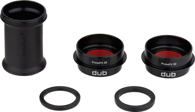 SRAM DUB PF30 Ceramic 68/73 mm Road Wide Innenlager - black/Press Fit PF30