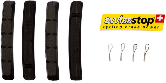 Swissstop Cartridge RxPlus Brake Pads for V-Brake - original black/universal