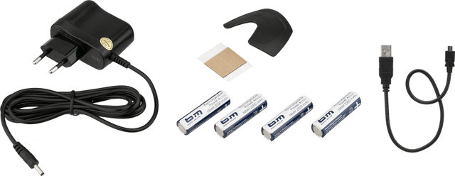 busch+müller Ixon IQ Premium + Ixback Senso LED Lighting Set - StVZO Approved - black