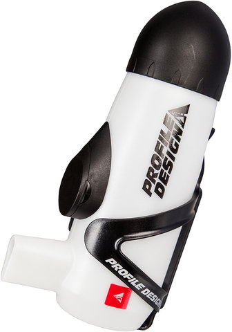 Profile Design Bidon Aero HC + Accessoires 830 ml - noir-blanc/830 ml