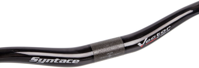 Syntace Manillar Vector Carbon High35 31.8 35 mm Riser - raceblack/780 mm 8°