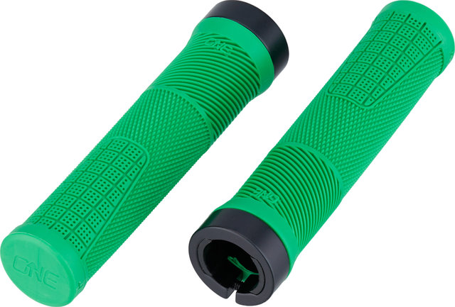 OneUp Components Thin Lock-On Lenkergriffe - green/138 mm