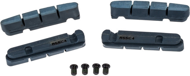 Shimano Dura-Ace, Ultegra, 105 R55C4 Brake Pads for Carbon Rims - 2 Pairs - black/universal