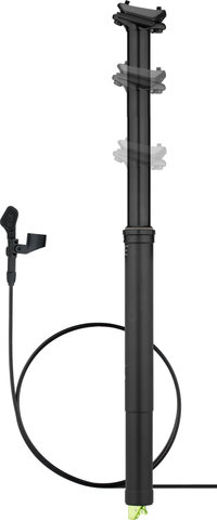 OneUp Components Dropper Post V2 210 mm Seatpost w/ V3 Remote Lever I-Spec II - black | 0 mm | 525 mm | 31,6 mm | I-Spec II | V3