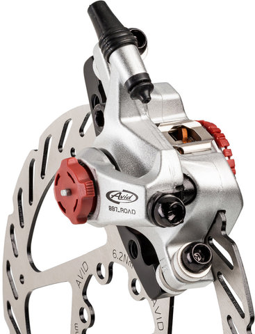 Avid BB7 Road Disc Brake with Brake Rotor - silver/front/rear 160 mm rotor