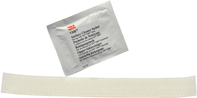 3M Duallock Streifen - transparent/20 cm