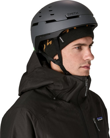 Patagonia PowSlayer Beanie - fresh tracks black