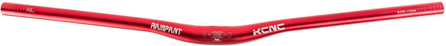 KCNC Manillar Rampant 15 mm 31.8 Riser - red/710 mm 8°