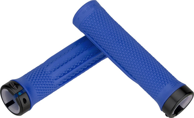 OneUp Components Lock-On Lenkergriffe - blue/136 mm