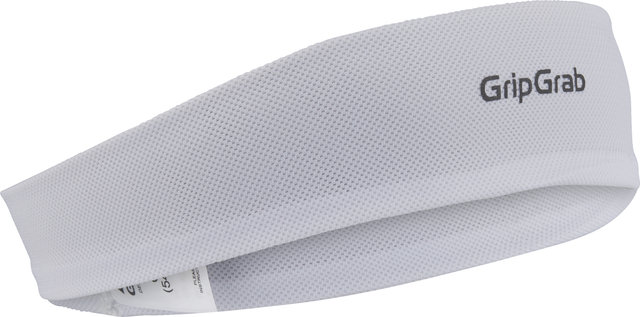 GripGrab Bandeau léger d'été - blanc/one size