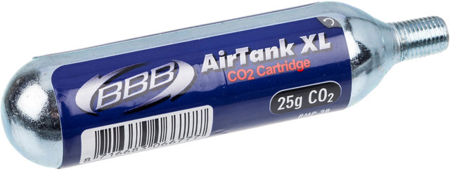 BBB AirTank XL BMP-38 CO2 Ersatzkartusche mit Gewinde - 1 Stück - Messing/universal