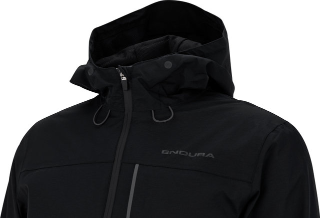 Endura Hummvee Waterproof Hooded Jacke - black/M