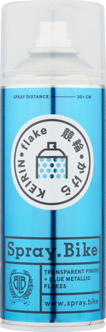 Spray.Bike Vernis en Aérosol Keirin - flake blue/flacon vaporisateur, 400 ml