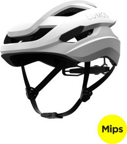 LUMOS Casco Ultra Fly Mips+Firefly - phantom white | 54 - 61 cm