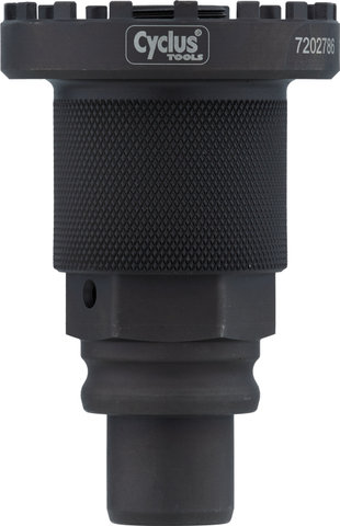 Cyclus Tools Herr. anillos de bloqueo p. E-Bikes Snap.In SN.86-W para Shimano EP8 - negro