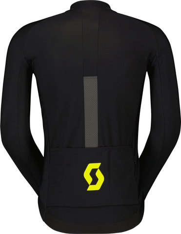 Scott RC Pro Warm Hybrid GORE-TEX Windstopper Jacket - black-sulphur yellow/M