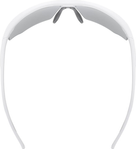 uvex Lunettes de sport Aerios - blanc | mirror silver