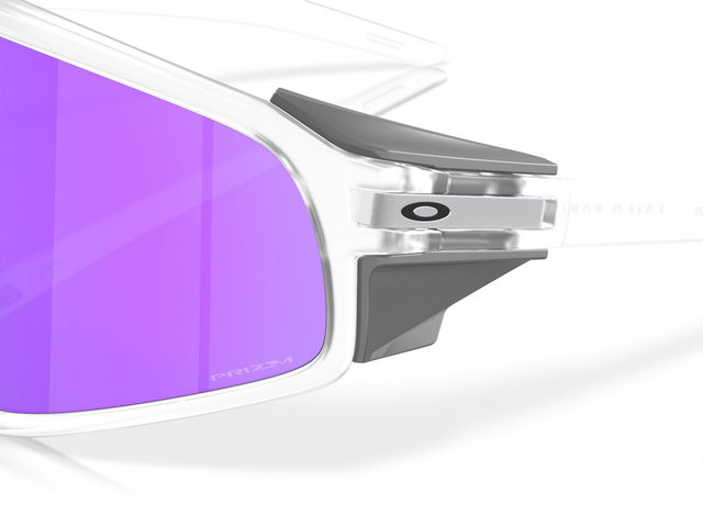 Oakley Latch Panel Sportbrille - matte clear/prizm violet