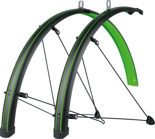 SKS Set de guardabarros RD+RT Bluemels Stingray - lime green/45 