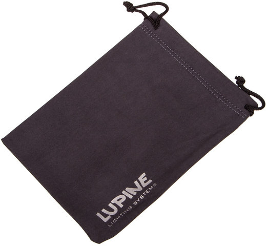 Lupine Microfiber Pouch - black/small