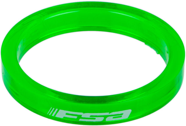 FSA Spacer Polycarbonate 1 1/8" - grün/5 mm