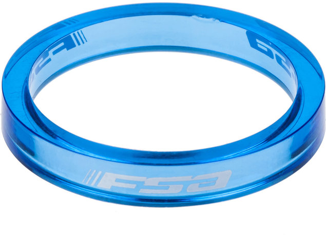 1-1/8-Inch x 5mm Pack of 10 Blue FSA PolyCarbonate Headset Spacer 