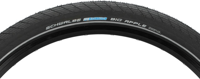 Schwalbe Cubierta de alambre Big Apple Performance 20" - negro-reflejante/20 /55 /2.15 /55-406
