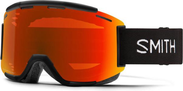 Smith Squad MTB Goggle - black/chromapop everyday red mirror