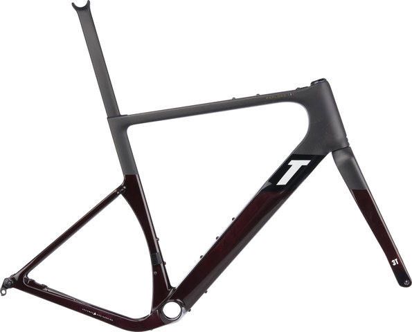 3T Kit de Cadre en Carbone Exploro RaceMax ITALIA - rosso/M/Axe Traversant 12 mm