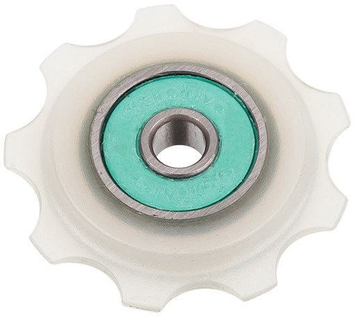 Galet de Guidage 1vit. pour Guide-Chaînes Single jusqu'au Modèle 2014 - transparent/universal