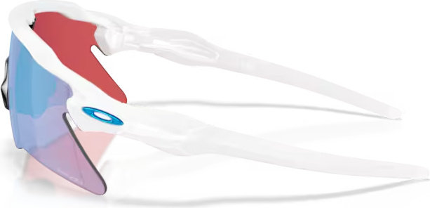 Oakley Lunettes de sport Radar EV Heater - polished white | prizm snow sapphire