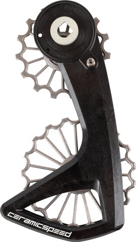 CeramicSpeed OSPW RS 3D Hollow Ti for SRAM Force E1/Rival E1 Pulley Wheel System - silver | 14 teeth (guide pulley), 20 teeth (tension pulley)