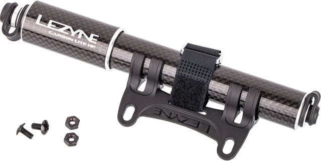 Lezyne Mini-Pompe Carbon Drive Lite HP - noir/universal