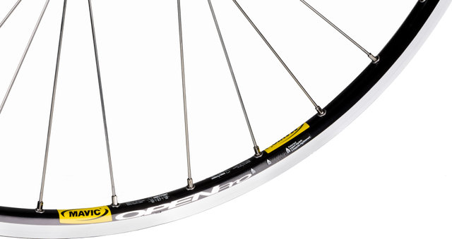 SON Rueda Delux + Open Pro + Sapim Race 28" - Modelo fuera. de producción - negro-plata/100 mm/28"/100 mm/100 mm/Non Boost/Non Boost