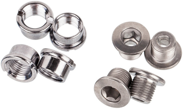 Tornillo de plato 4-Brazos Deore FC-M615 - plata/universal