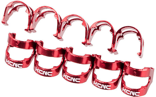 KCNC Cable Housing Clips - red/universal