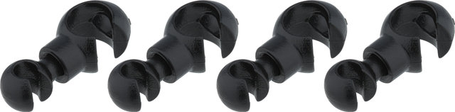 Jagwire S-hooks for Laying Electronic Cables - black