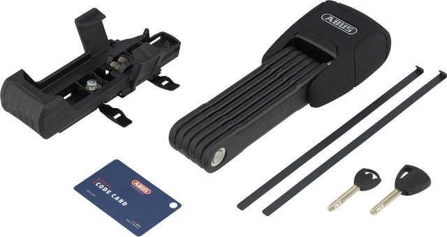 ABUS Candado plegable con soporte SH Bordo Granit XPlus 6500KA - black/90 