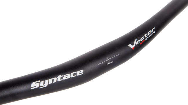 Syntace Guidon Courbé Vector 7075 High10 31.8 10 mm - raceblack/780 mm 12°