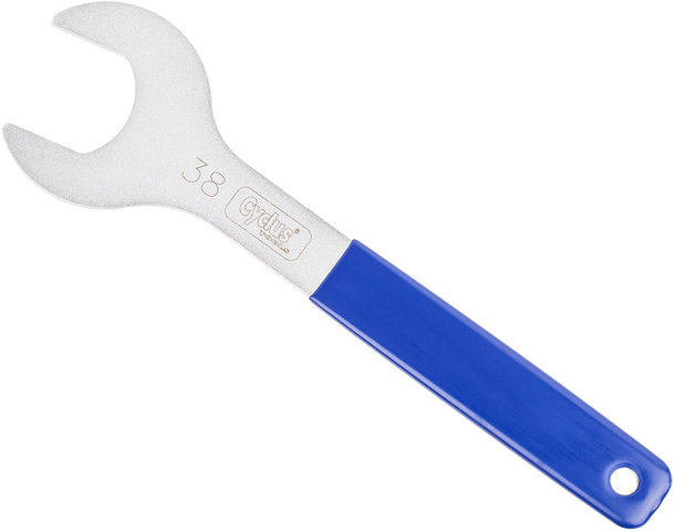 Steuersatzschlüssel - blau-silber/38 mm