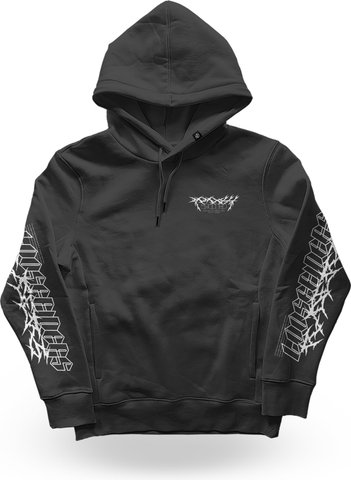 Loose Riders Sudadera con capucha - y2k racing black/M