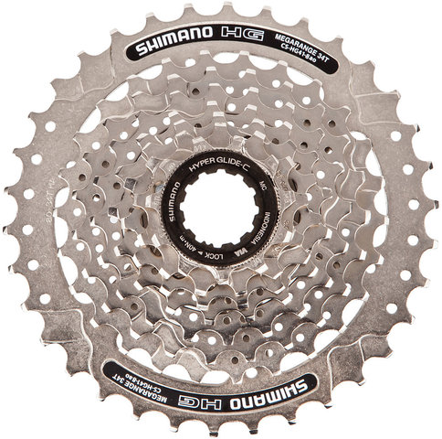 Shimano CS-HG41-8 8-speed Cassette - silver/11-34